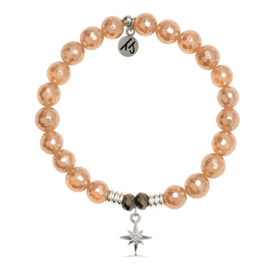 T. Jazelle It's Your Year Charm Bracelet - Champagne Agate - T. Jazelle