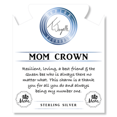 T. Jazelle Mom Crown Charm Bracelet - Super 7 - T. Jazelle
