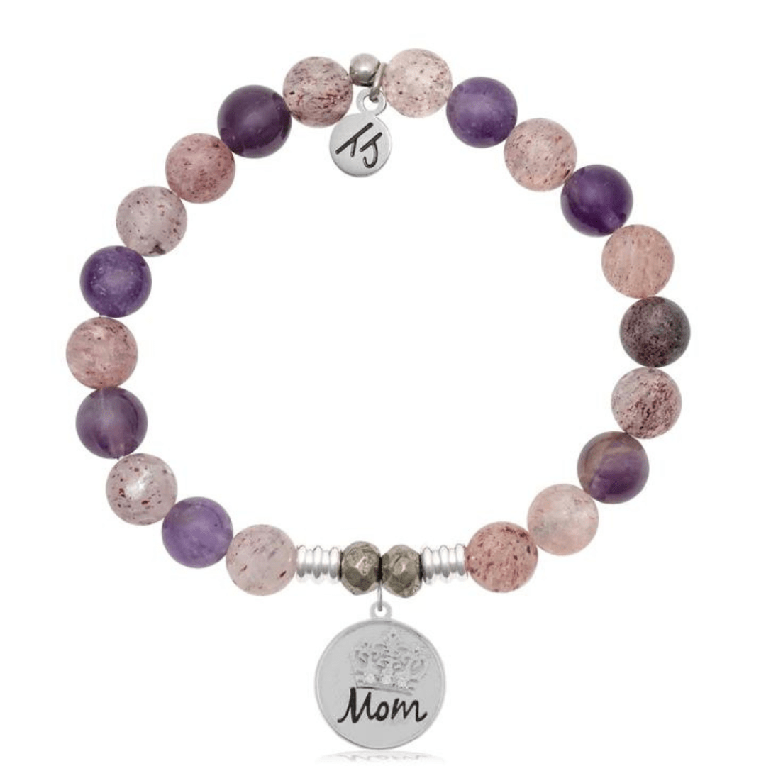 T. Jazelle Mom Crown Charm Bracelet - Super 7 - T. Jazelle