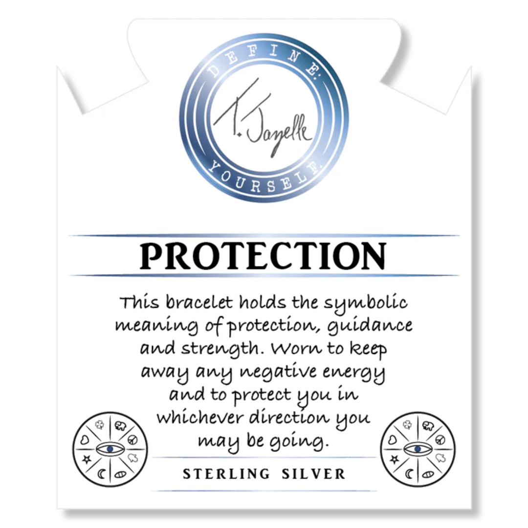T. Jazelle Protection Charm Bracelet - Ocean Jasper - T. Jazelle