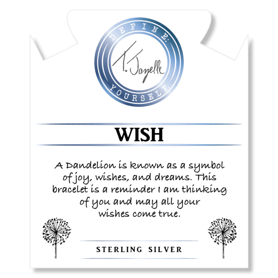 T. Jazelle Wish Charm Bracelet - Celestine - T. Jazelle