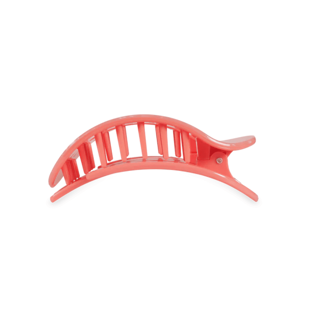 Teleties Flat Round Hair Clip - Dreamsicle - Teleties