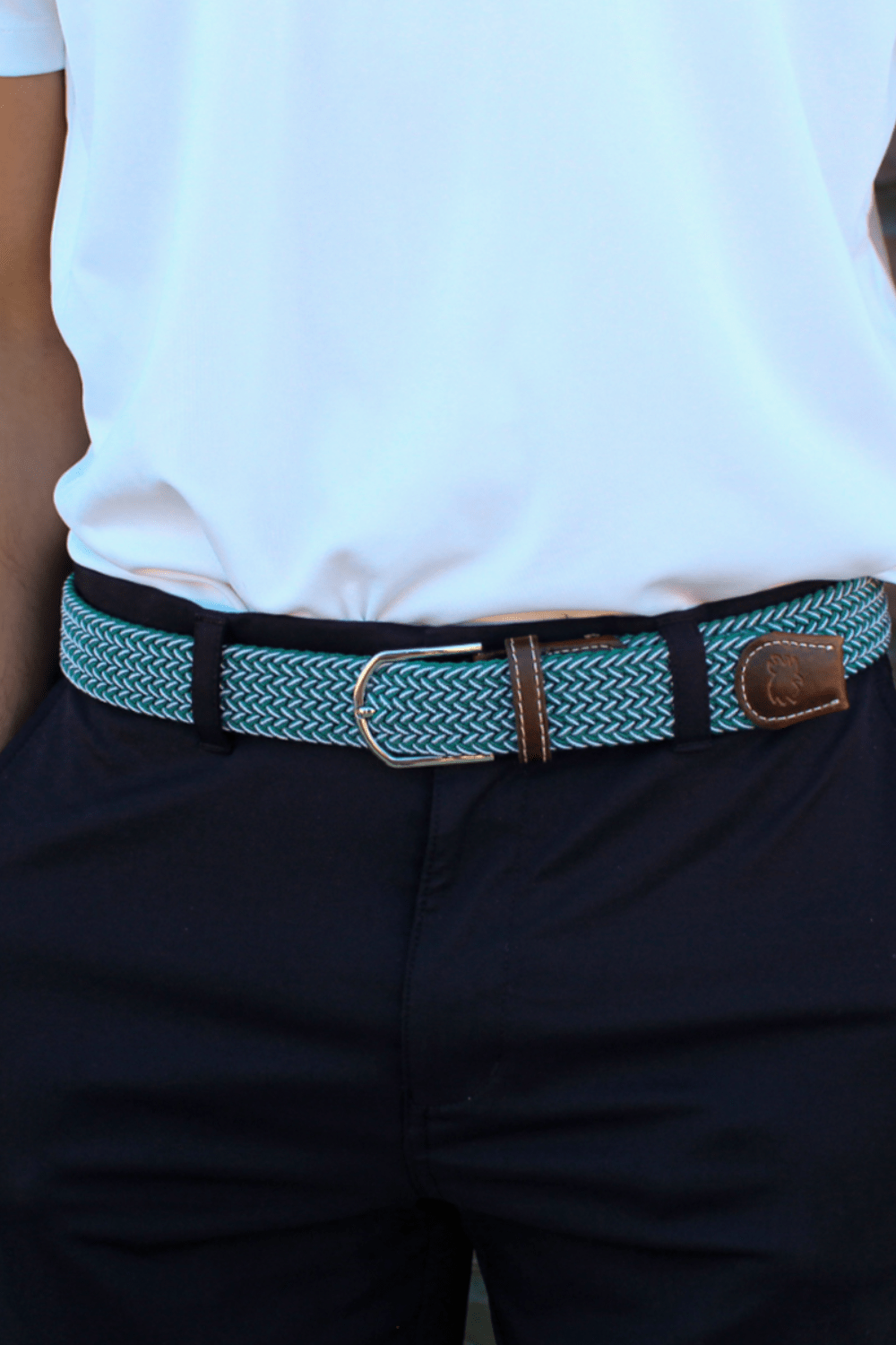 The Bandon Woven Stretch Belt - Roostas