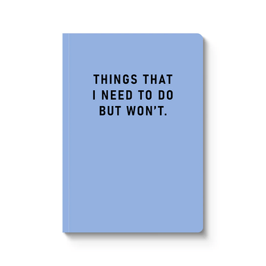 Things I Need to Do - Paperback Notebook - Ohh Deer