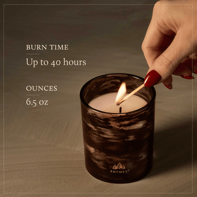 Thymes Aromatic Candle - Noir Woods - Thymes