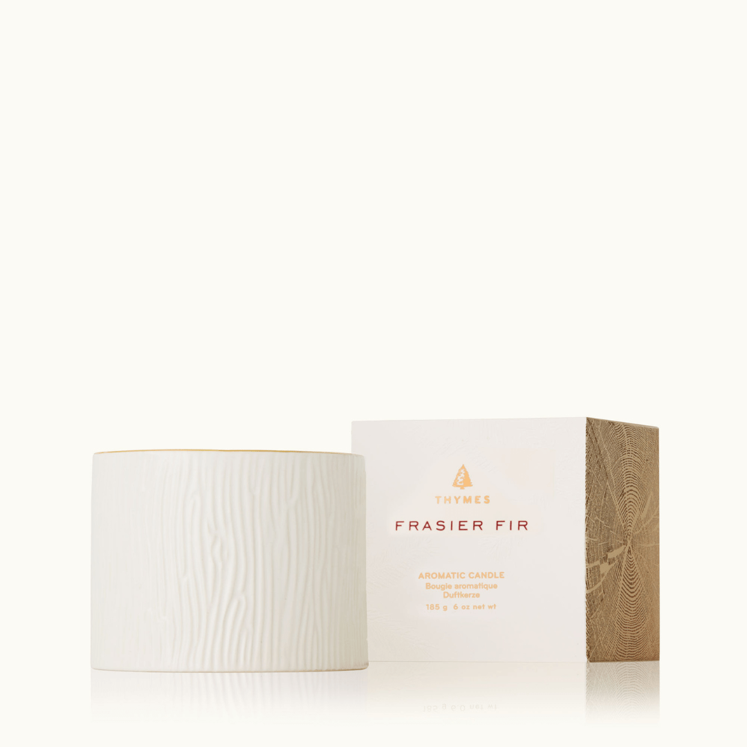 Thymes Frasier Fir Ceramic Petite Candle - Thymes