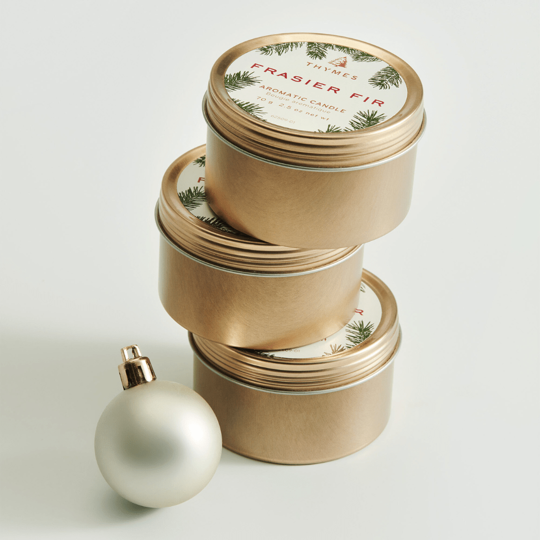 Thymes Frasier Fir Travel Tin Candle - Thymes