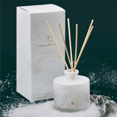 Thymes Petite Reed Diffuser - Flocked - Thymes