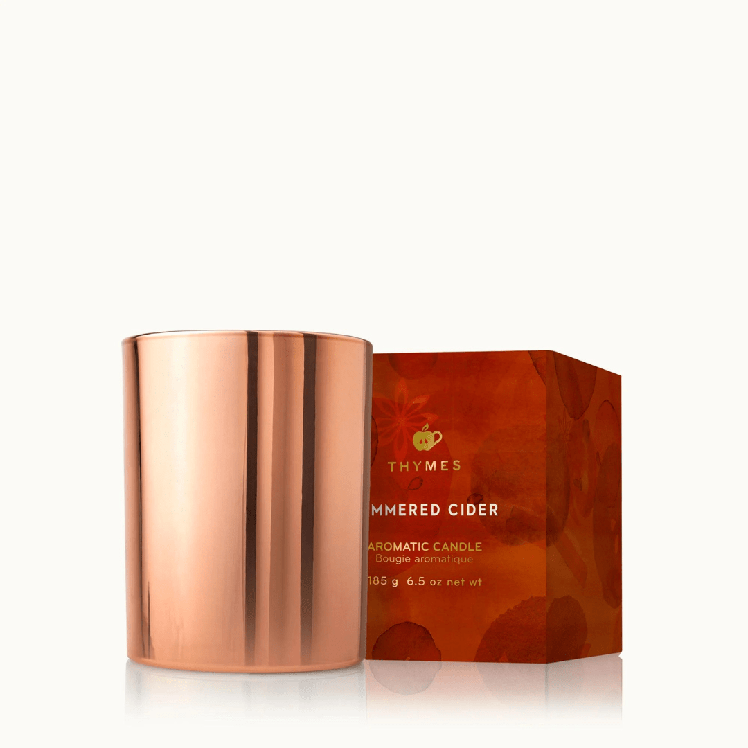 Thymes Poured Candle - Simmered Cider - Thymes