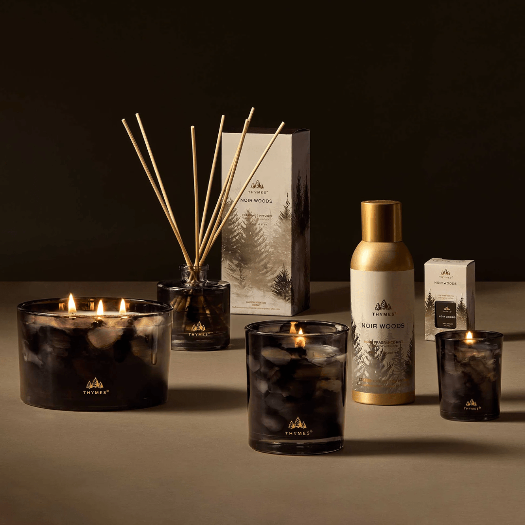 Thymes Votive Candle - Noir Woods - Thymes