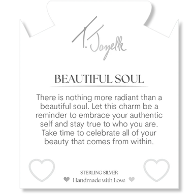 T.Jazelle Beautiful Soul Charm Bracelet - Faceted Moonstone - T. Jazelle