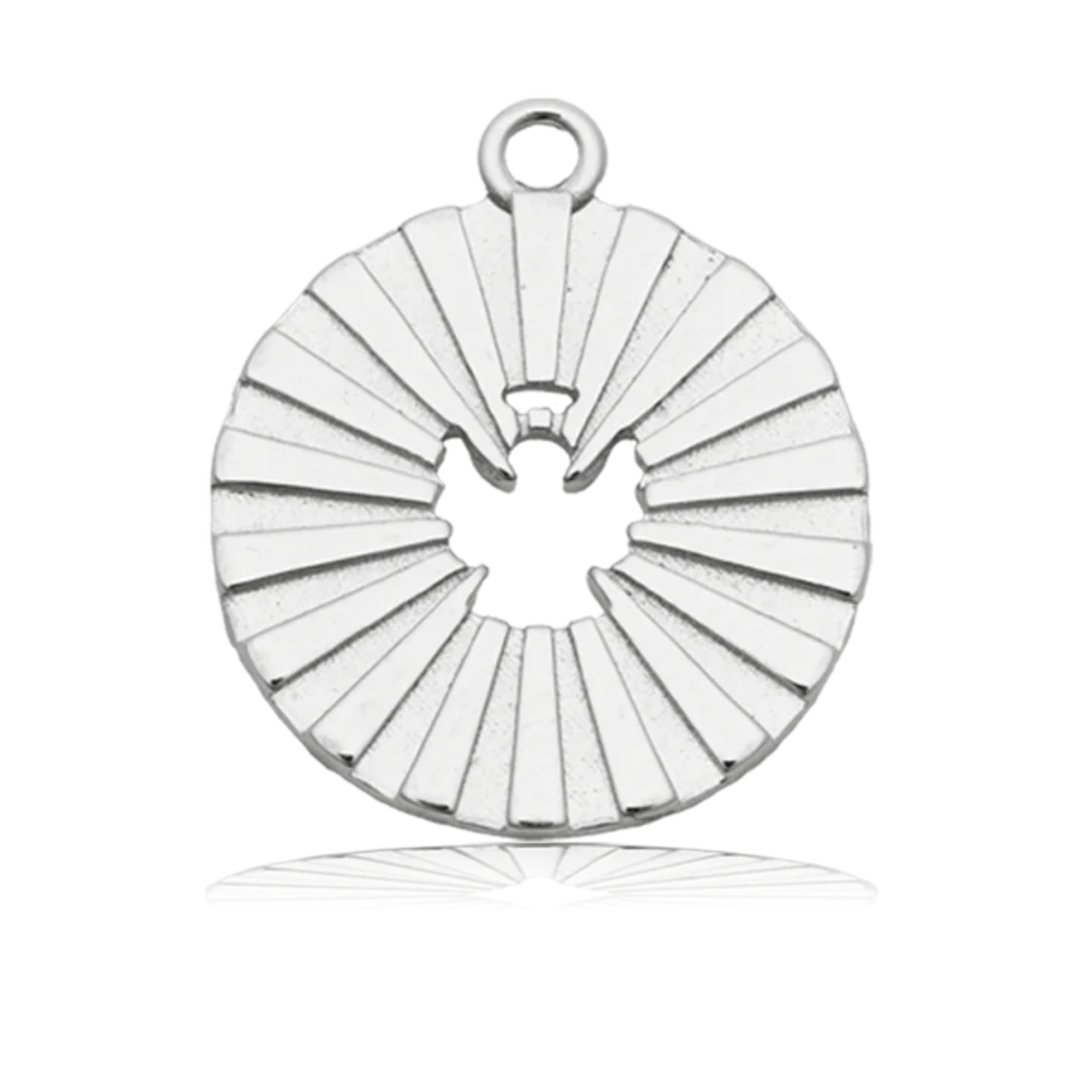 T.Jazelle Prayers of Angels Charm Bracelet - White Chalcedony - T. Jazelle