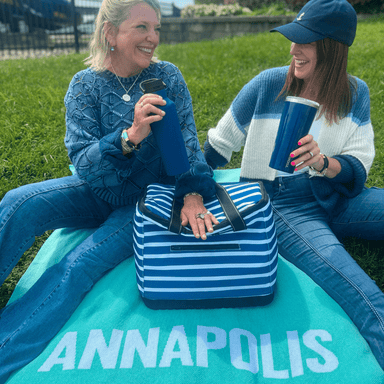 Town Pride Solid Blanket - Annapolis - Town Pride Knits