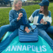 Town Pride Solid Blanket - Annapolis - Town Pride Knits
