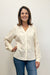 Tribal Longsleeve Blouse w/ Sleeve Applique - Tribal Sportswear