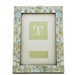 Two's Company Pearly Hues MOP Tile Frame - Two's Company