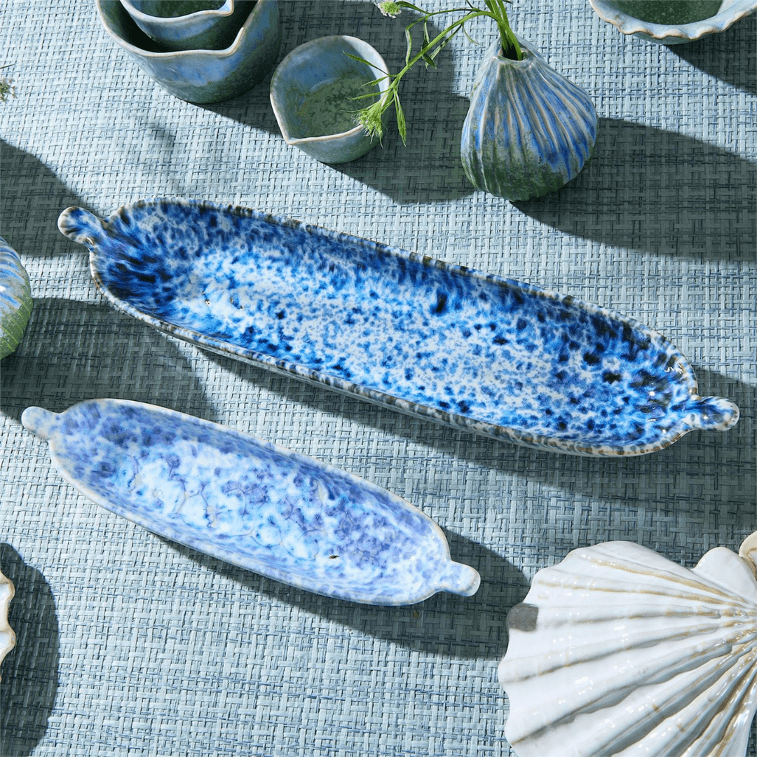 Two's Company Reactive Glaze Tidbit Servers - Two's Company