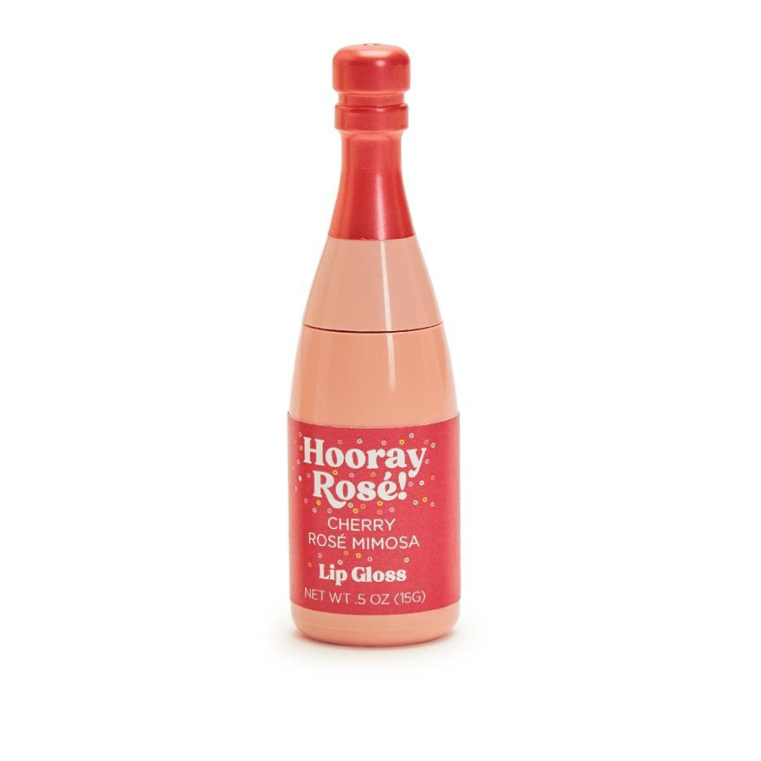 Two's Company Rose Champagne Bottle Lip Gloss - Two's Company