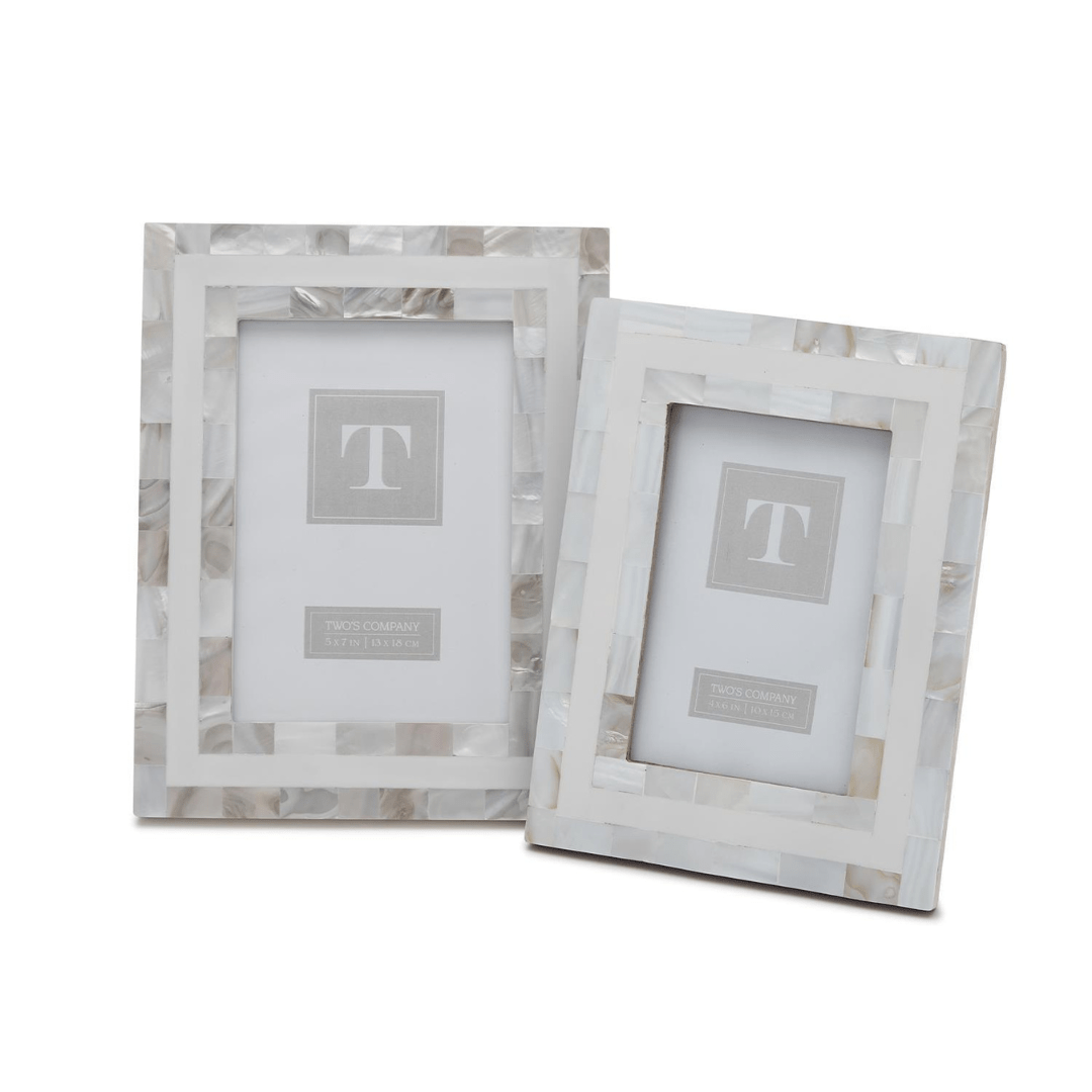 Two's Company Tile Bar Photo Frame - Two's Company