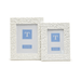 Two's Company White Hydrangea Photo Frame - Two's Company