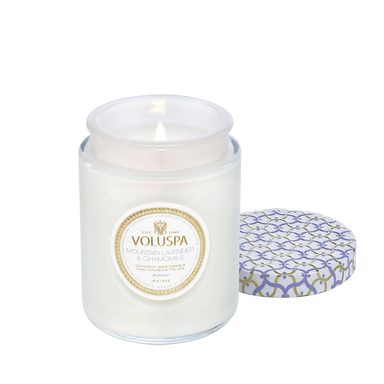 Voluspa Large Jar Candle - Mountain Lavender & Chamomile - Voluspa