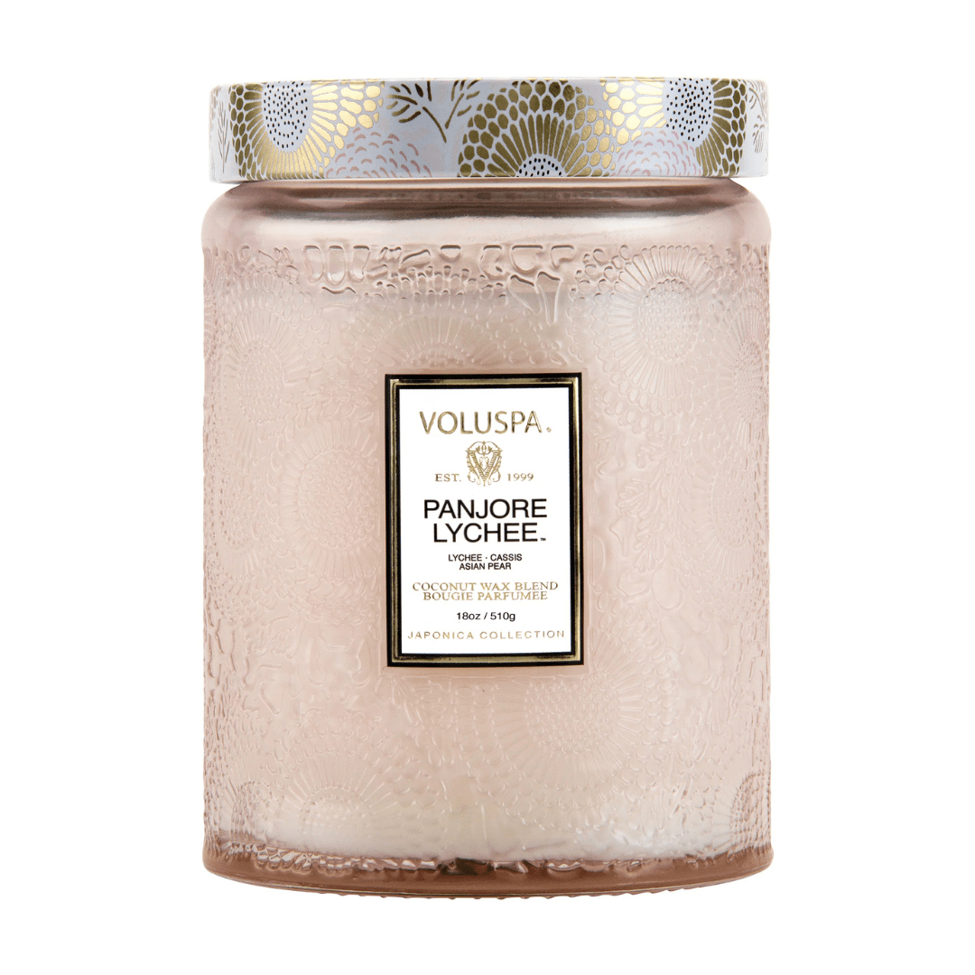 Voluspa Large Jar Candle - Panjore Lychee - Voluspa
