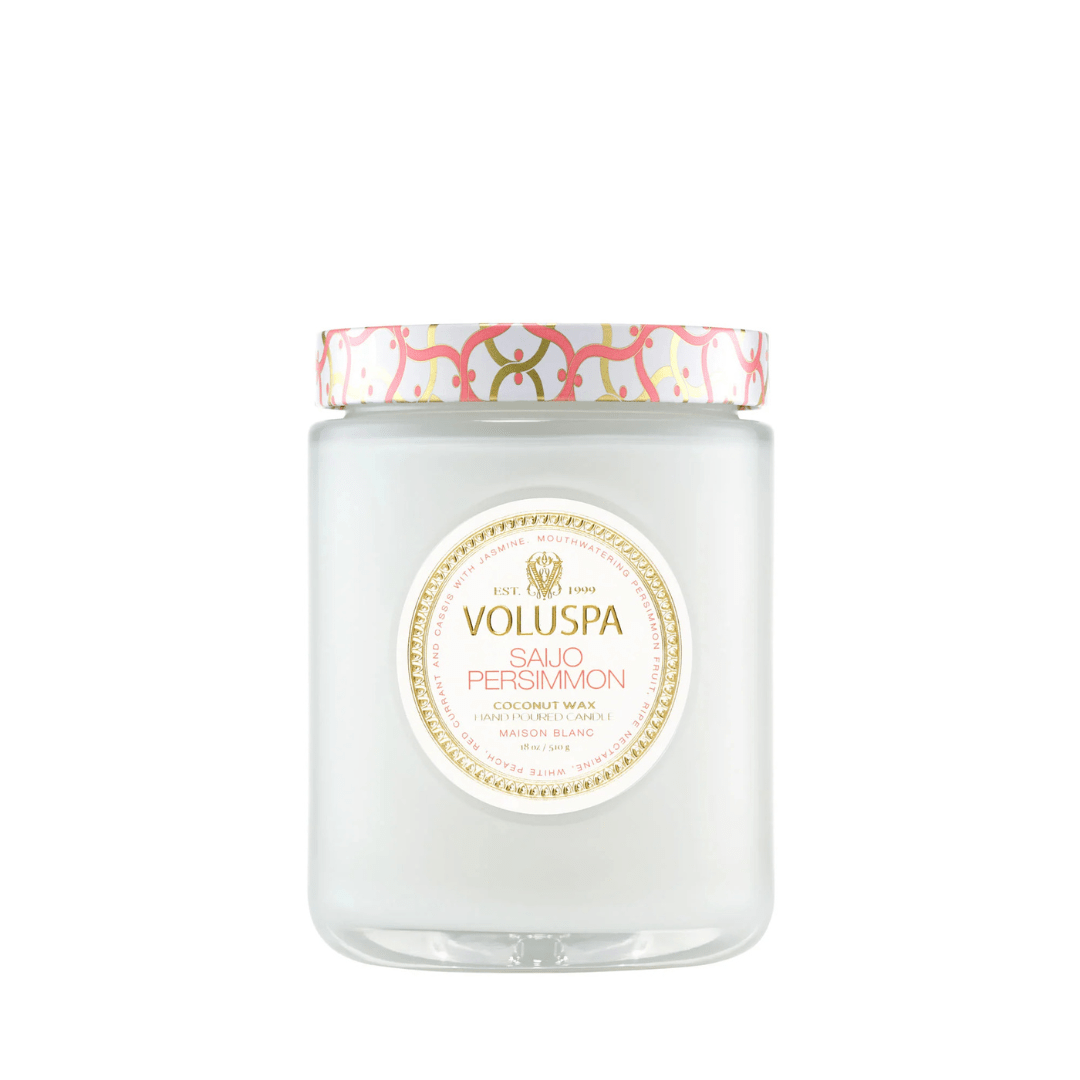 Voluspa Large Jar Candle - Saijo Persimmon - Voluspa