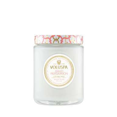 Voluspa Large Jar Candle - Saijo Persimmon - Voluspa