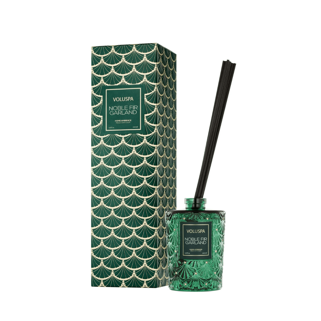 Voluspa Noble Fir Garland Reed Diffuser - Voluspa