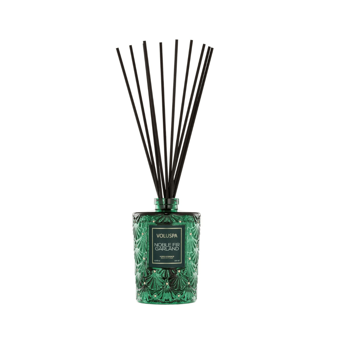 Voluspa Noble Fir Garland Reed Diffuser - Voluspa