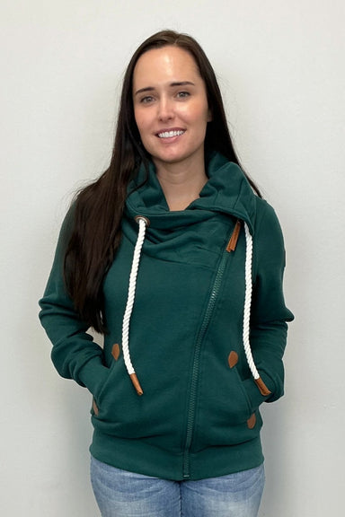 Wanakome Hestia Cowl Neck Sweatshirt - Pine Ridge - Wanakome