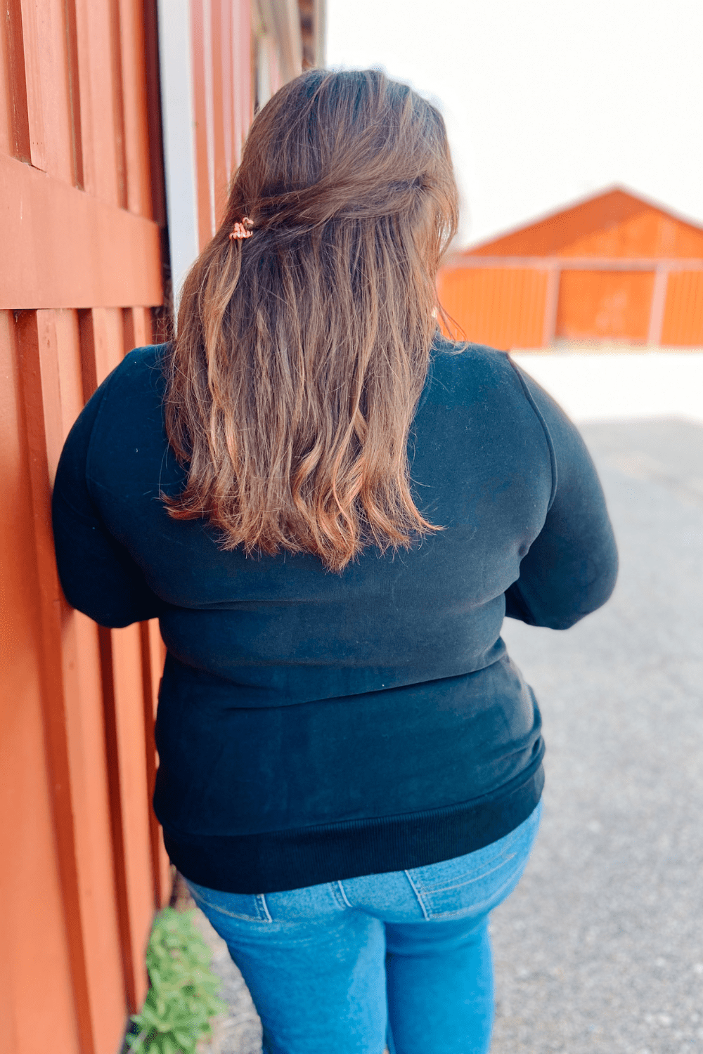 Wanakome Hestia Zip Cowl Neck Sweatshirt - Black - Wanakome