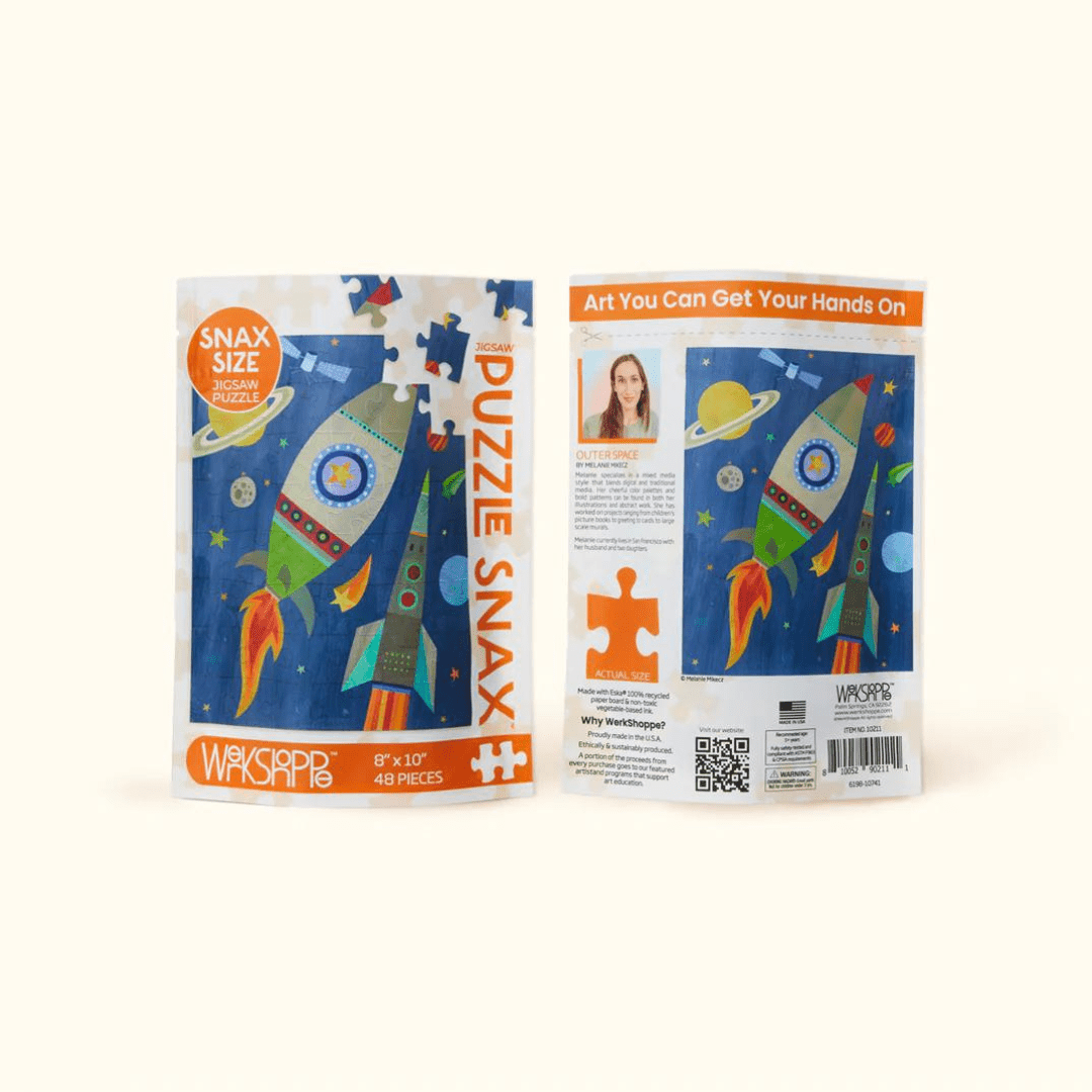 Werkshoppe Kid's Puzzle Snax - Outer Space - WerkShoppe