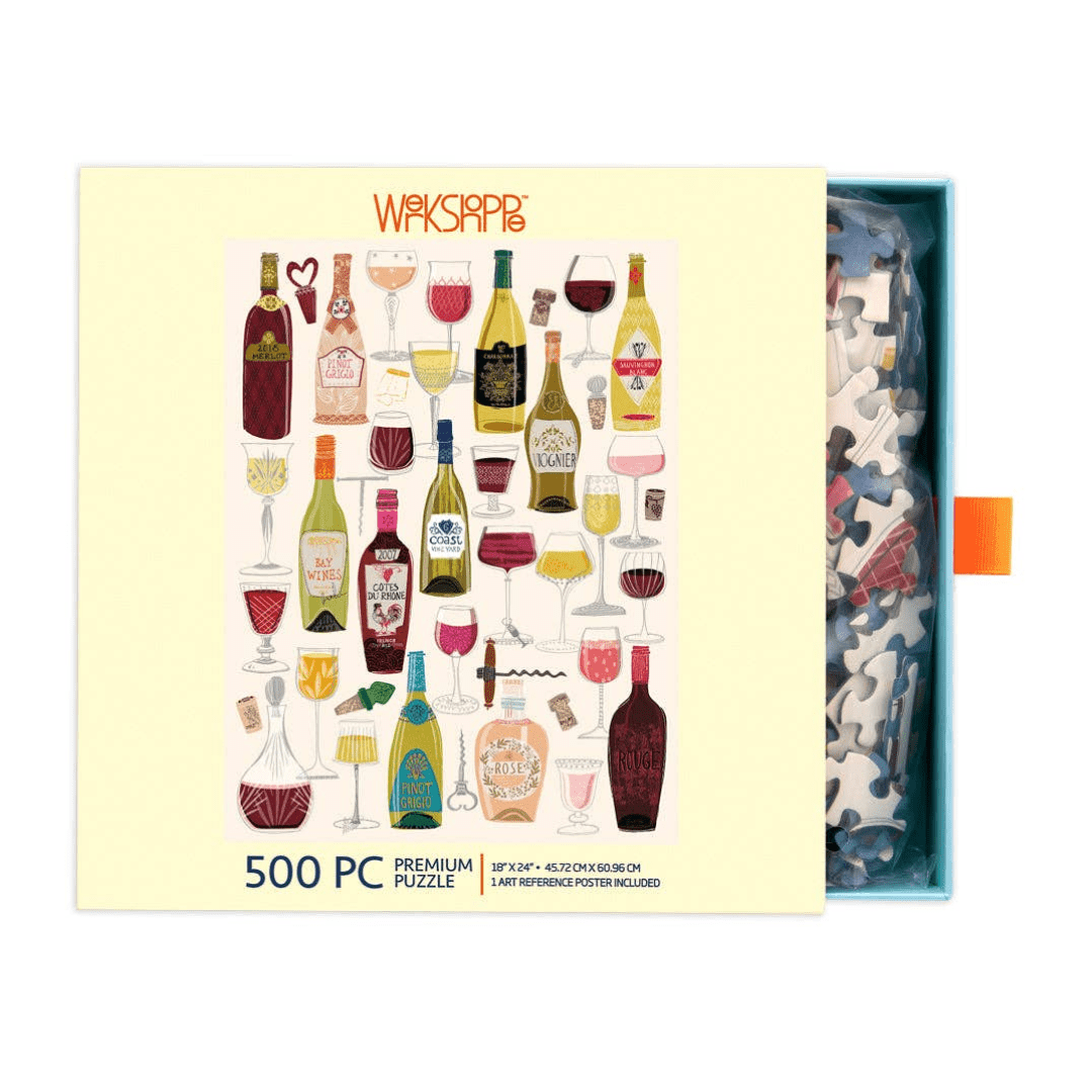Wine Tasting - Jigsaw Puzzle - WerkShoppe