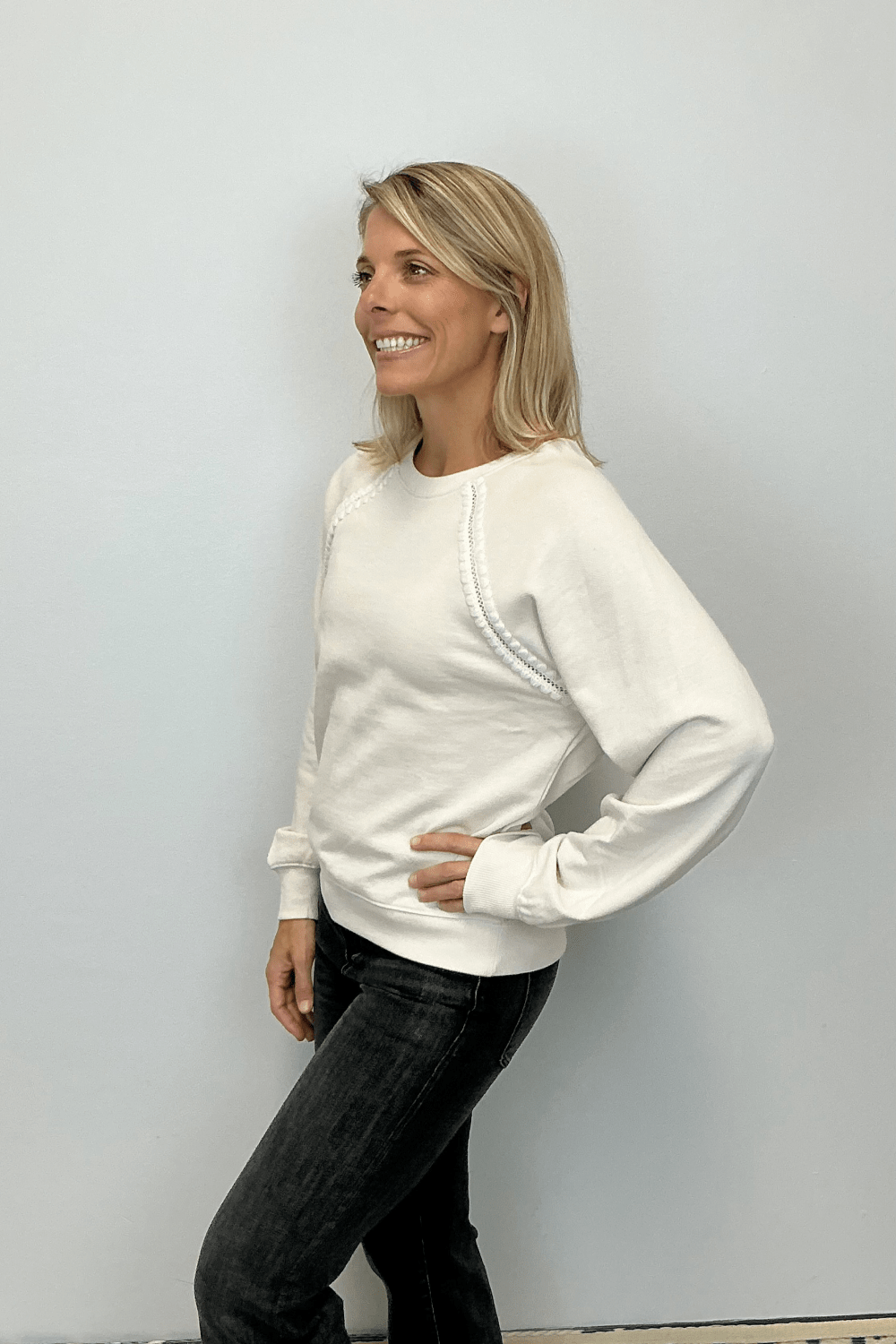 Z Supply All Around Sweatshirt - Crystal - Z Supply