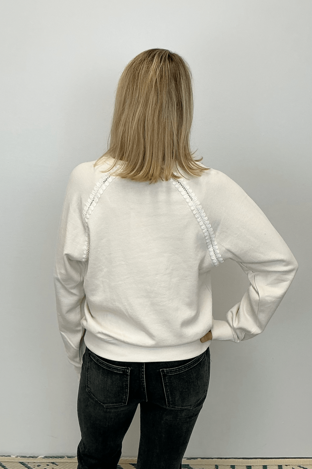 Z Supply All Around Sweatshirt - Crystal - Z Supply