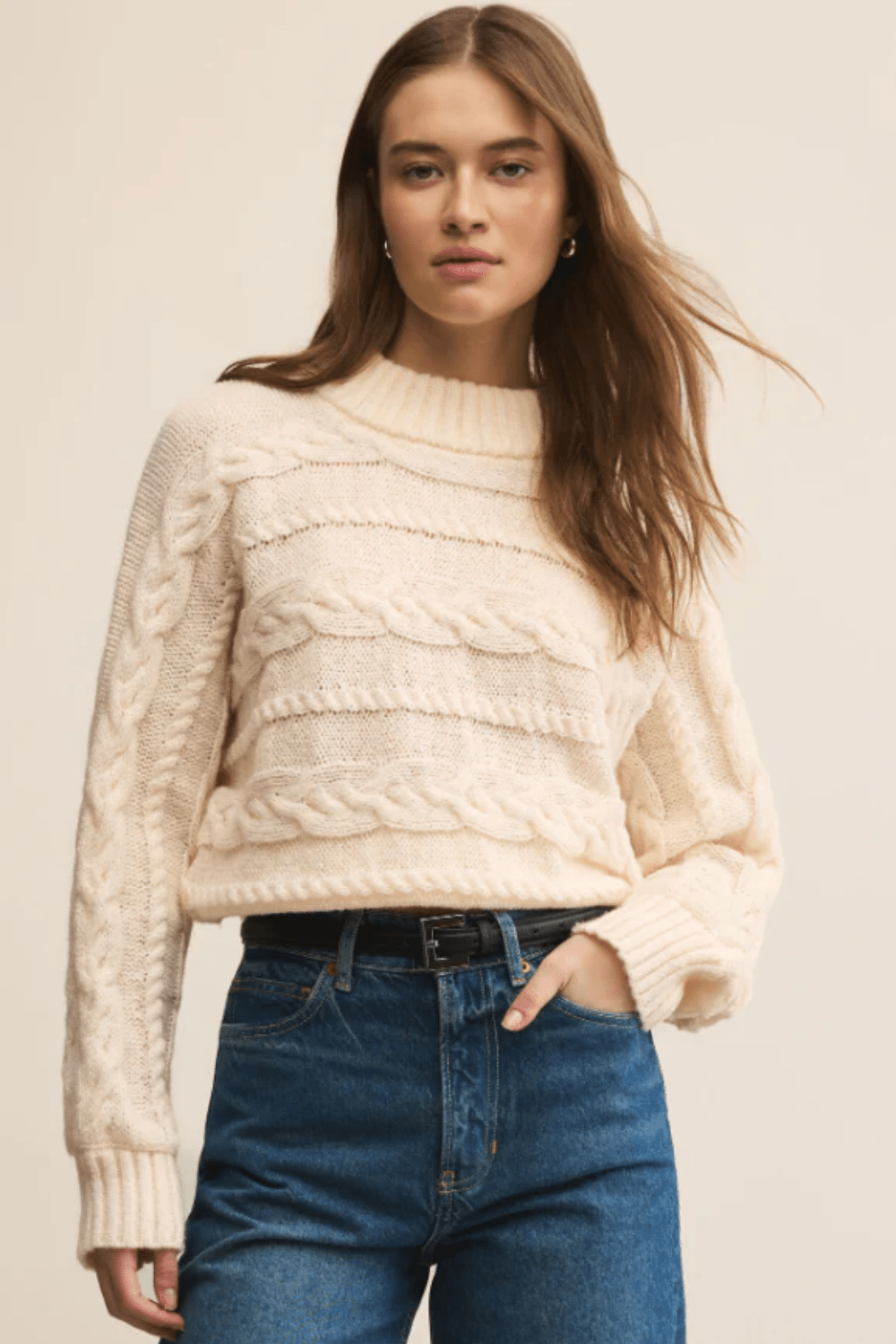 Z Supply Arctic Cable Sweater - Z Supply