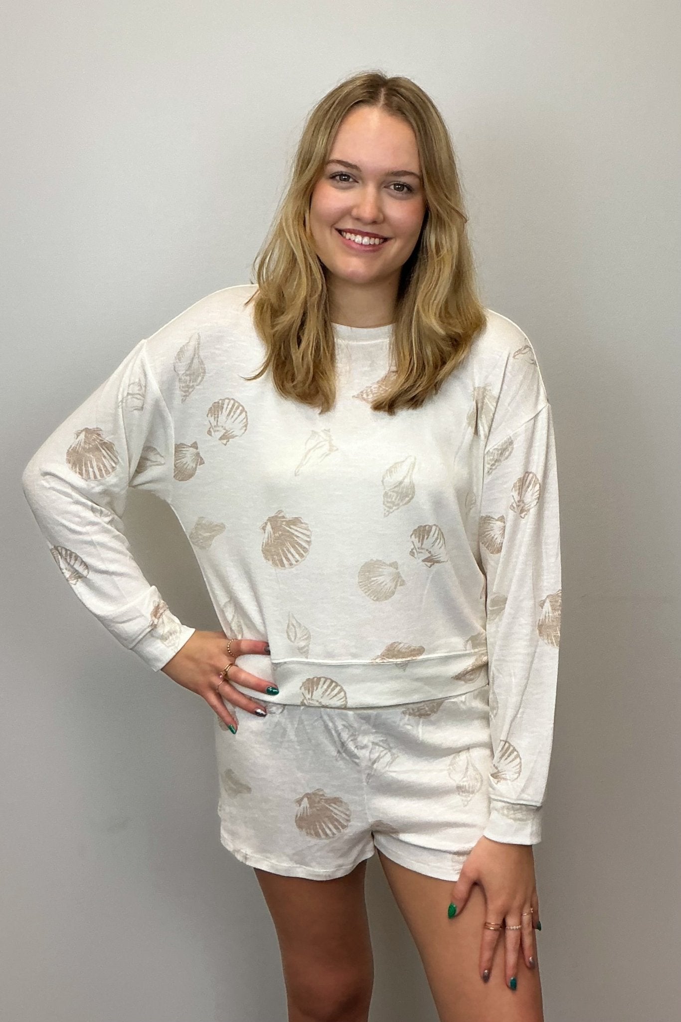 Z Supply Bisous Shell Long Sleeve Top - Z Supply