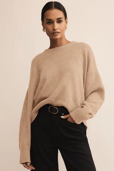 Z Supply Cirrus Cozy Sweater Macaroon - Z Supply