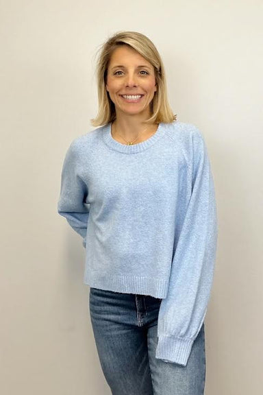 Z Supply Coming Up Sweater - Blue Light - Z Supply