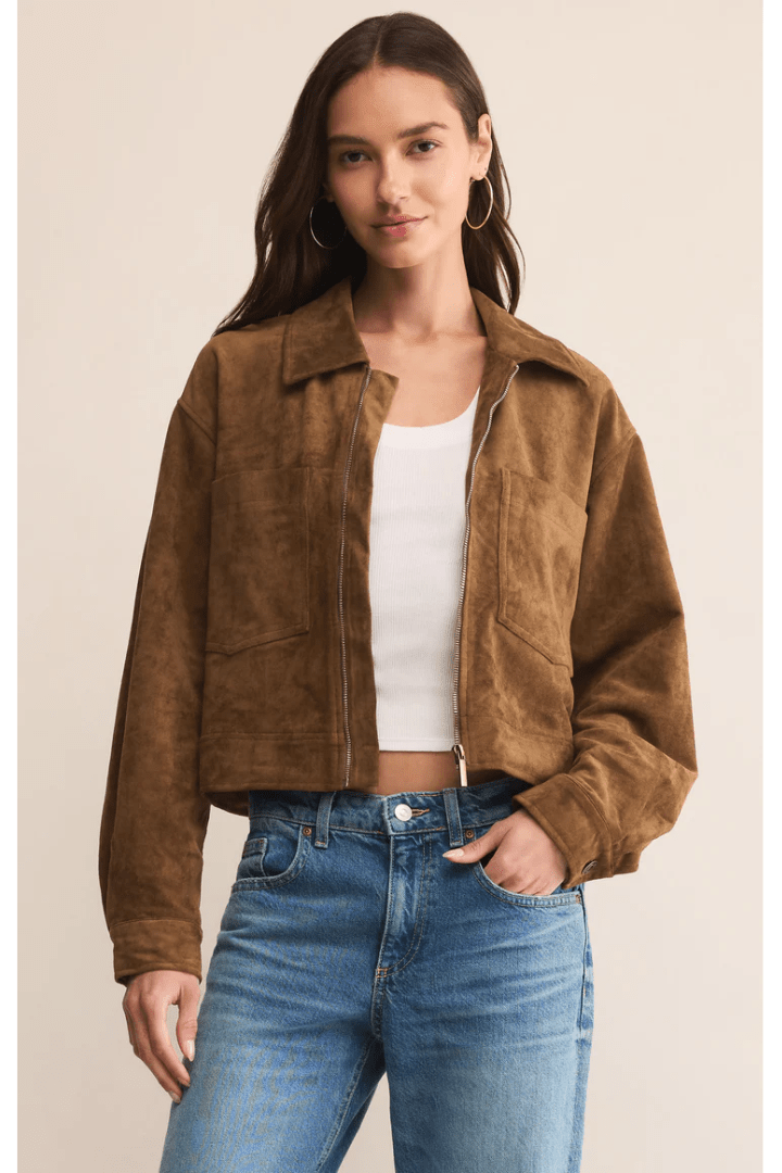 Z Supply Heritage Suede Jacket - Z Supply
