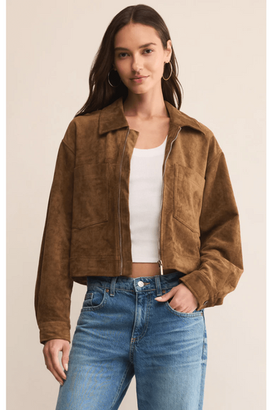 Z Supply Heritage Suede Jacket - Z Supply