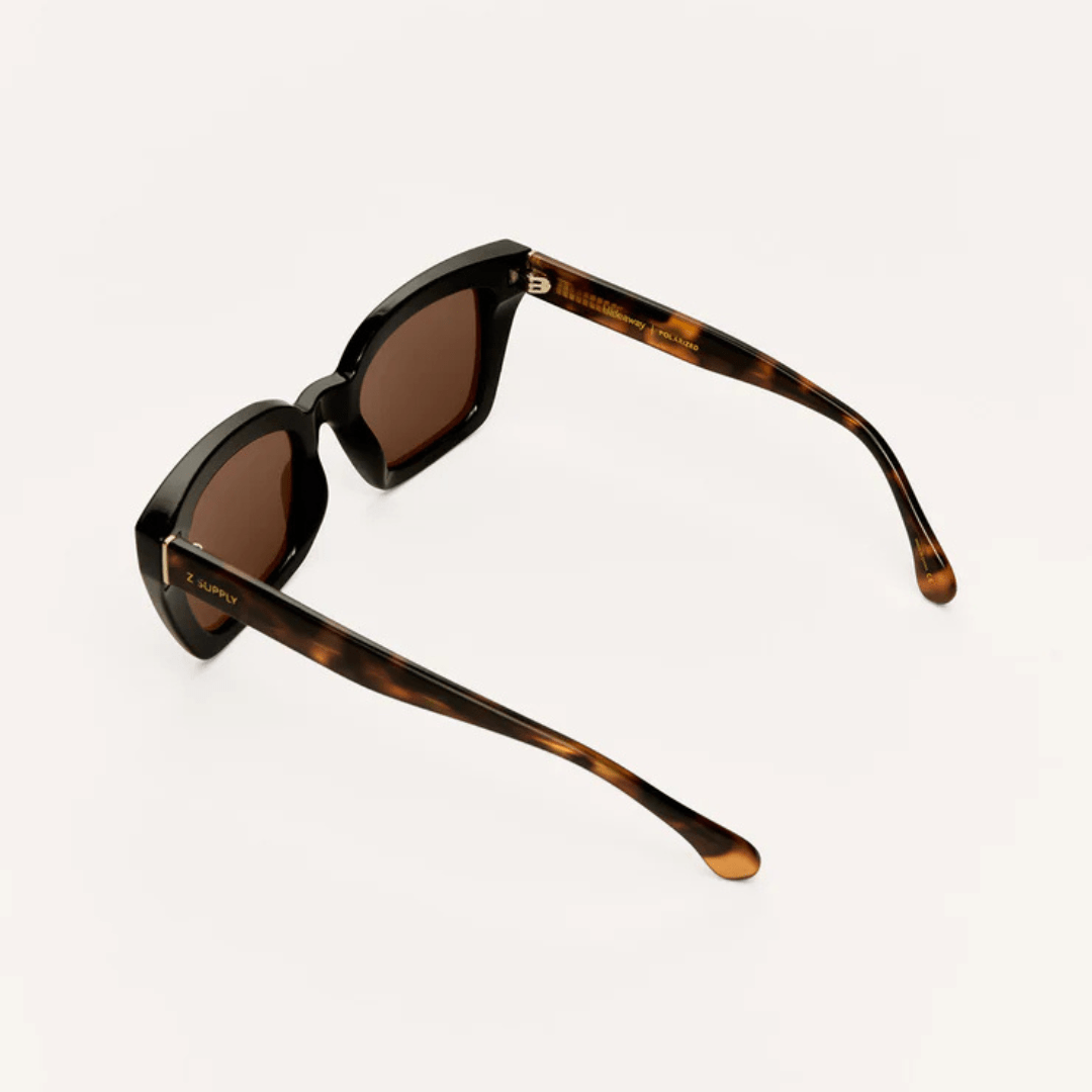 Z Supply Hideaway Sunglasses - Black Tortoise - Z Supply