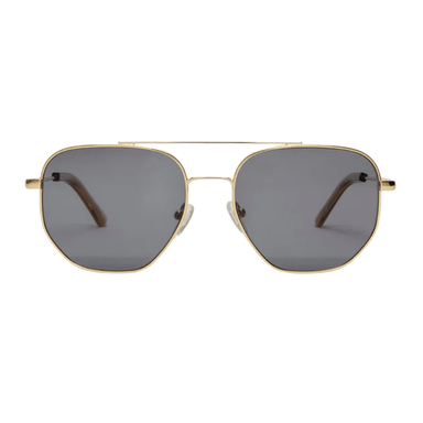 Z Supply Highway Sunglasses - Gold/Grey - Z Supply