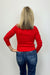 Z Supply Jovy Sweater Top - Festive Red - Z Supply