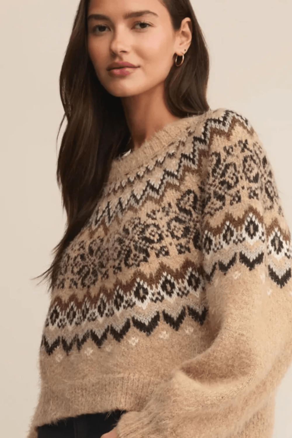 Z Supply Kenaby Fair Isle Sweater - Z Supply