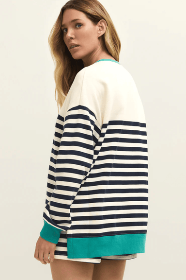 Z Supply Layer Up Stripe Sweatshirt - Z Supply