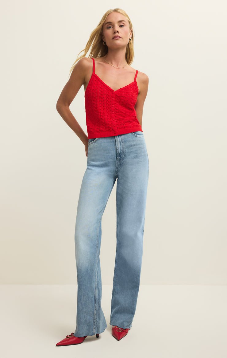 Z Supply Lexa Cropped Sweater Tank - Z Supply