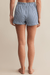 Z Supply Maddie Gingham Short - Yacht Blue - Z Supply