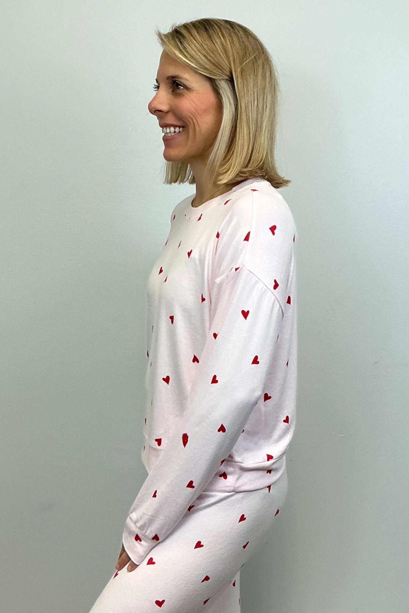 Z Supply Mira Heart LS Top - Z Supply